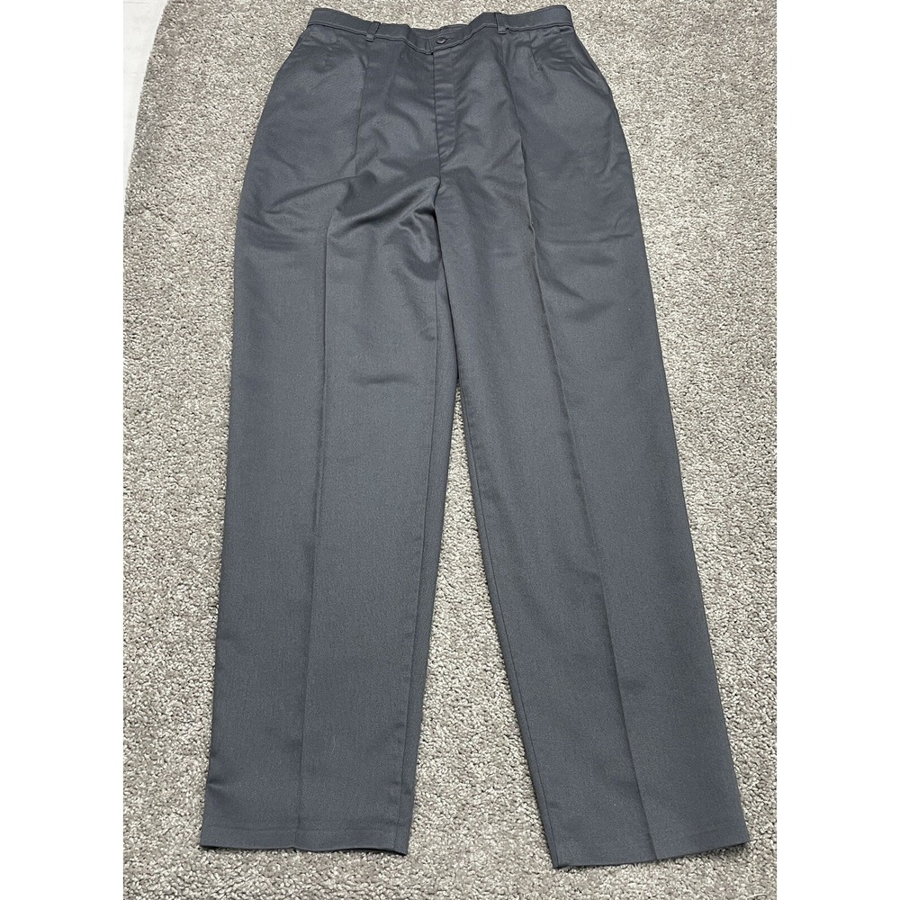 Levi's Dress Slacks Sportswear gray Pleated Womens Size 16 made in USA 1970s vtg